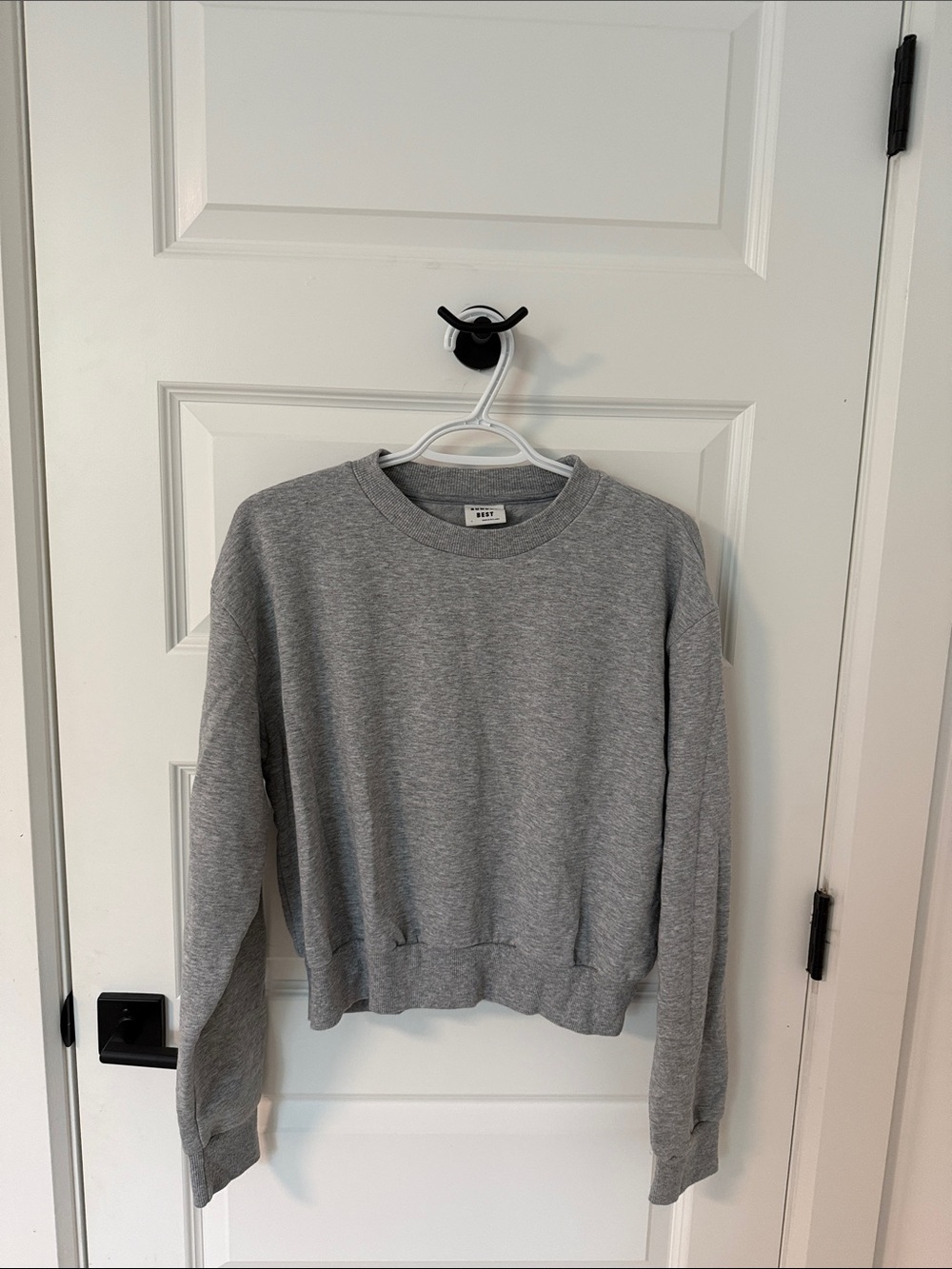 Sunday Best Grey Crewneck Sweatshirt
